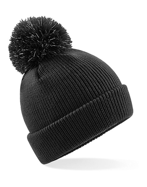 Junior Reflective Bobble Beanie  
