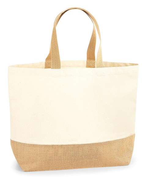 Jute Base Canvas Tote XL  