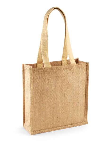 Jute Compact Tote  