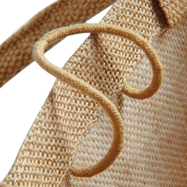 Jute Midi Tote  