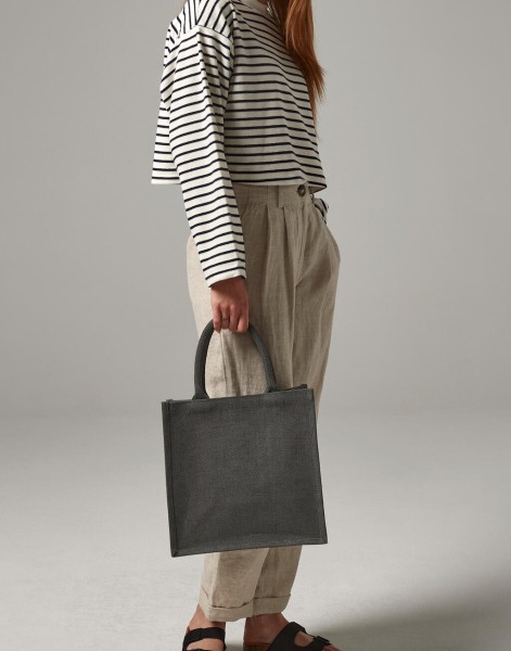 Jute Midi Tote  