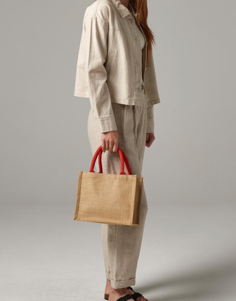 Jute Mini Gift Bag  