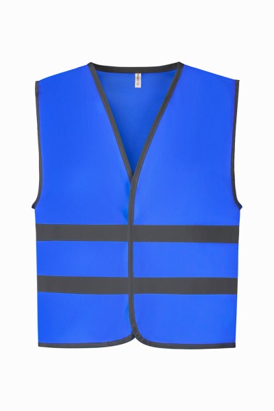 Kids Fluo Reflective Border Waistcoat  