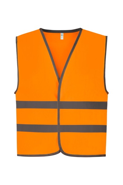 Kids Fluo Reflective Border Waistcoat  