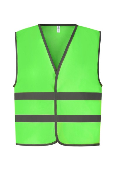 Kids Fluo Reflective Border Waistcoat  