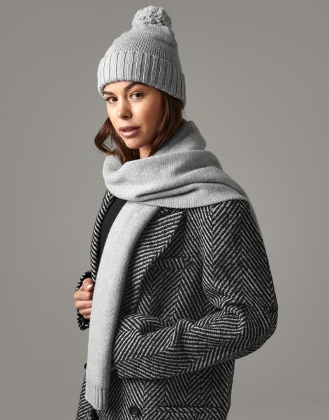 Knitted Scarf and Beanie Gift Set  