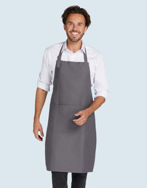 LISBON - Organic Heavyweight Bib Apron with Pocket  