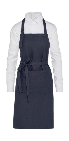 LISBON - Organic Heavyweight Bib Apron with Pocket  