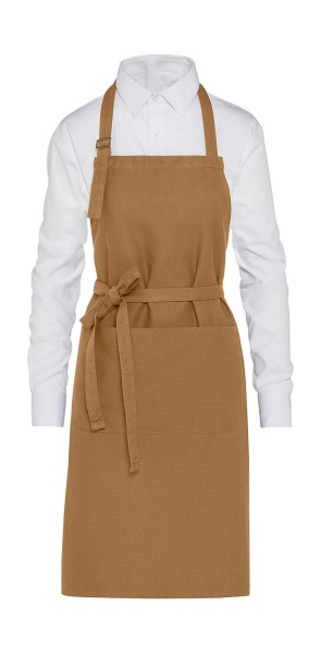 LISBON - Organic Heavyweight Bib Apron with Pocket  