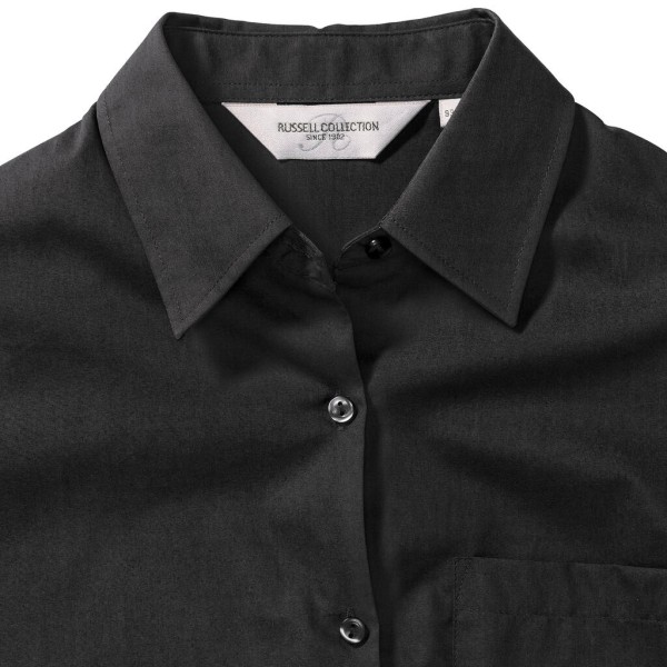 Ladies` Cotton Poplin Shirt LS  