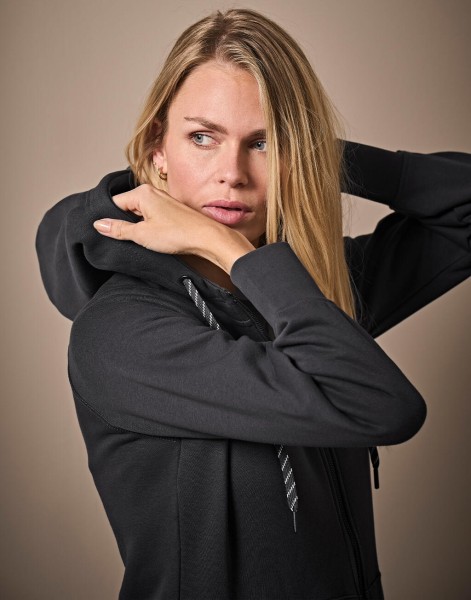 Ladies Fashion Full Zip Hood  