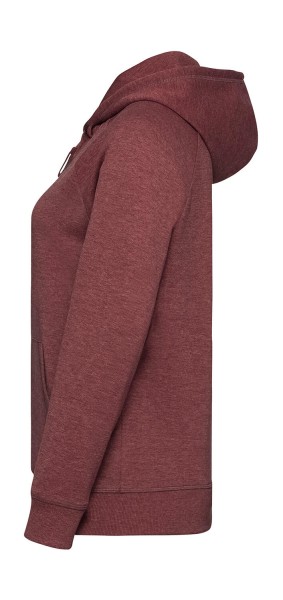 Ladies` HD Zipped Hood Sweat  