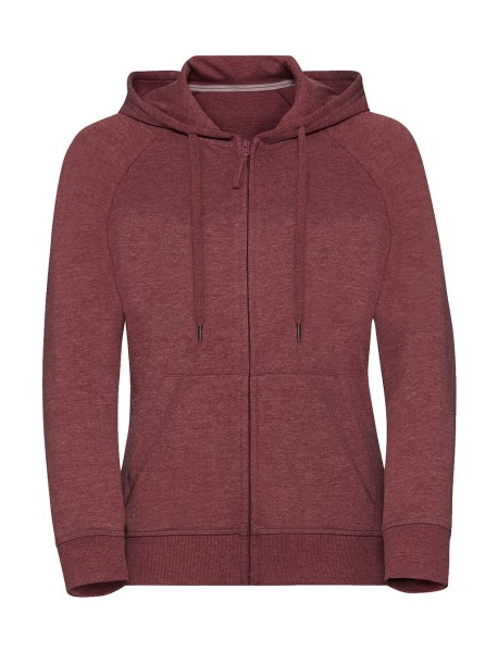 Ladies` HD Zipped Hood Sweat  