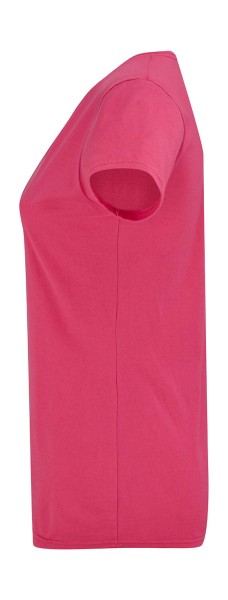 Ladies` Iconic 150 V Neck T  