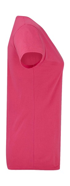 Ladies` Iconic 150 V Neck T  