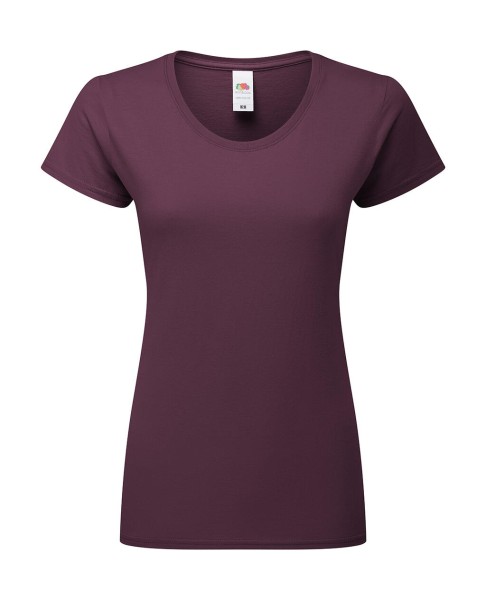 Ladies` Iconic 195 Ringspun Premium T  