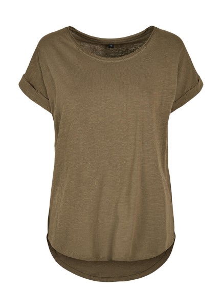 Ladies Long Slub Tee  
