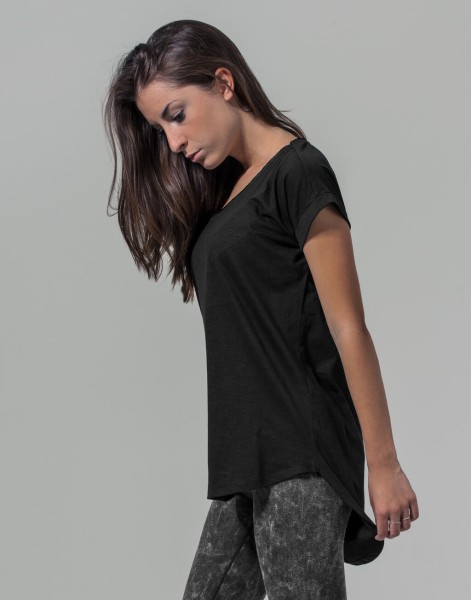 Ladies Long Slub Tee  