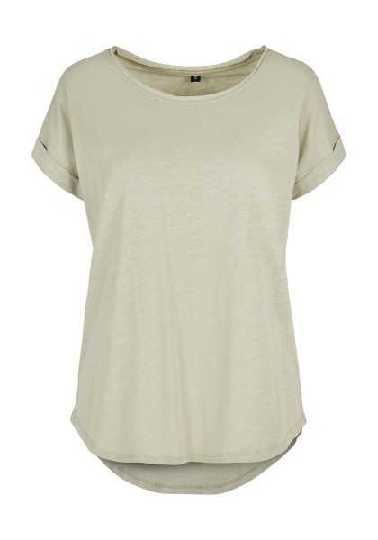 Ladies Long Slub Tee  