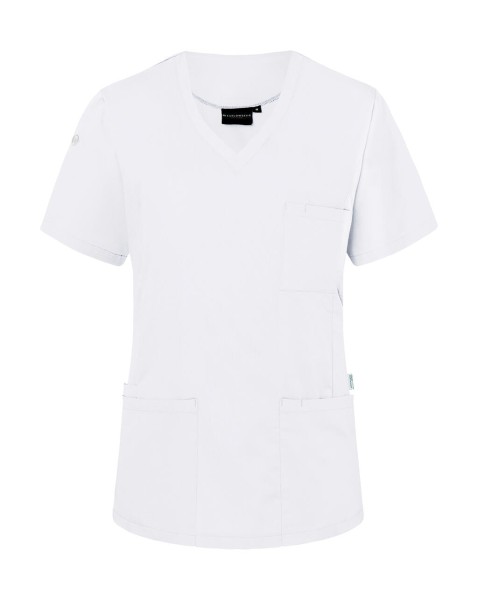 Ladies` Slip-on Tunic Essential Short Sl. Fehér 
