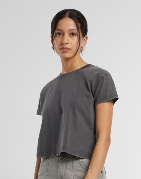 Ladies Vintage Cropped Tee  