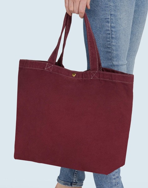 Large Canvas Shopper  