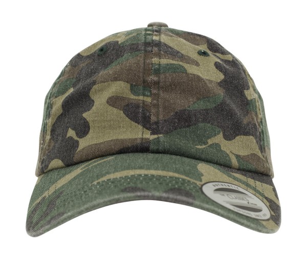 Low Profile Camo Washed Cap  