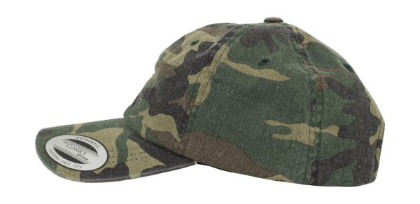 Low Profile Camo Washed Cap  