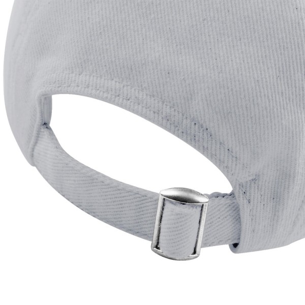 Low Profile Heavy Cotton Drill Cap Fehér 