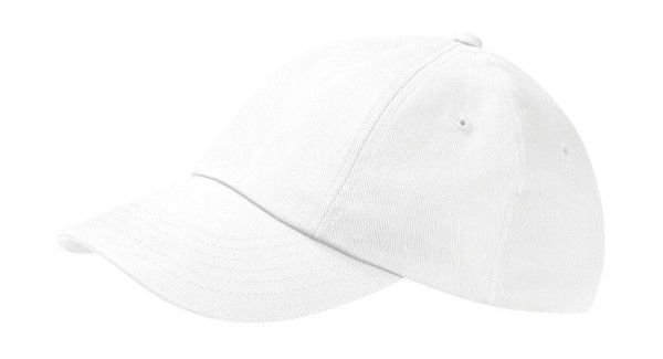 Low Profile Heavy Cotton Drill Cap Fehér 