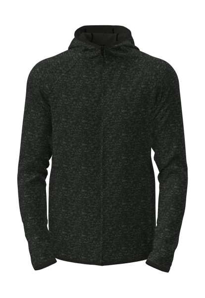 Lux Hooded Knit Fleece Jacket for men  