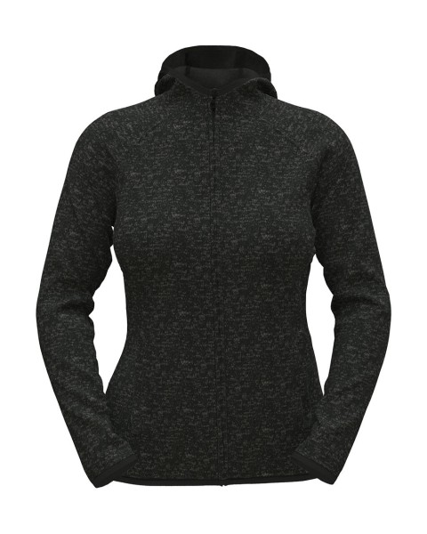 Lux Hooded Knit Fleece Jacket for women  