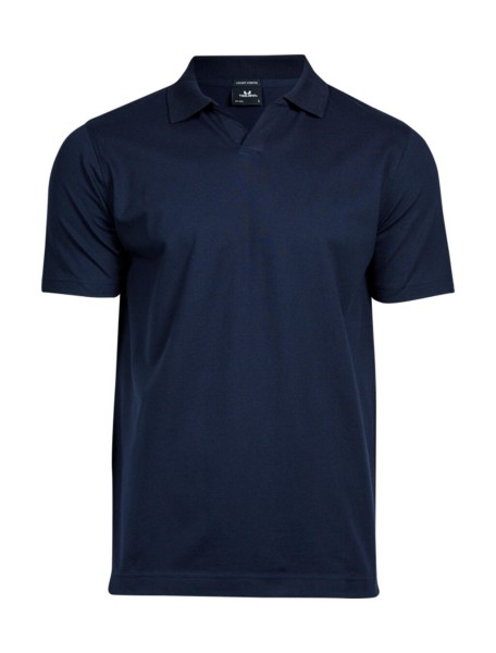 Luxury Stretch V-Neck Polo  