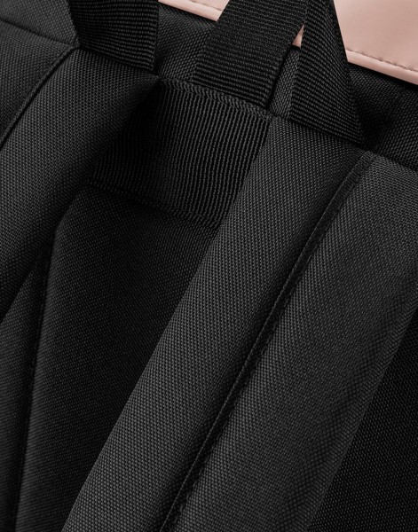 Matte PU Rolltop Backpack  
