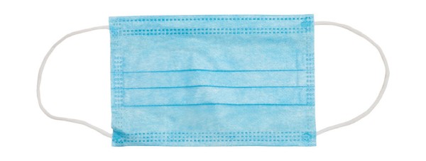 Medical face mask 3-ply Kids Kék 