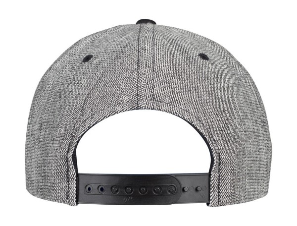 Melange Solid Snapback  