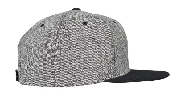 Melange Solid Snapback  