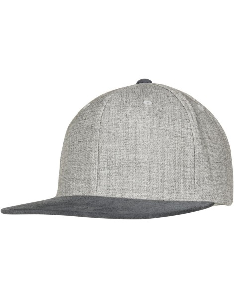 Melange Velour Snapback  