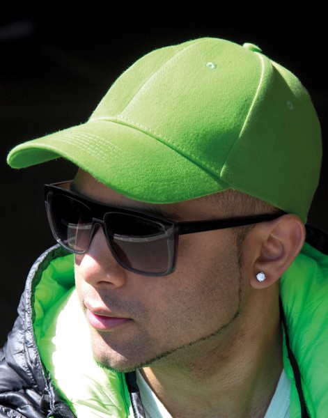 Memphis 6-Panel Low Profile Cap Narancssárga 