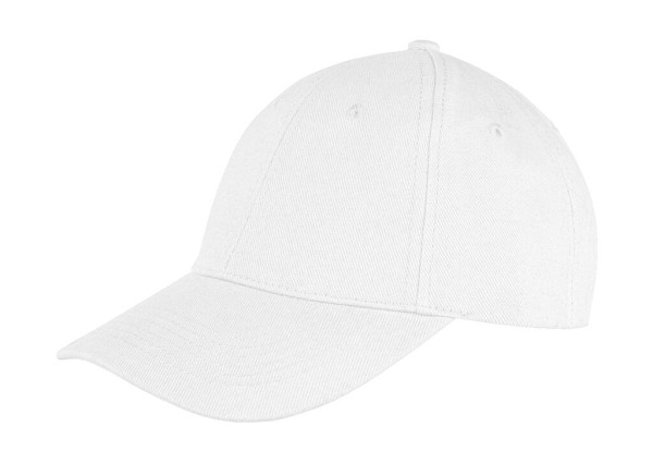 Memphis 6-Panel Low Profile Cap Fehér 