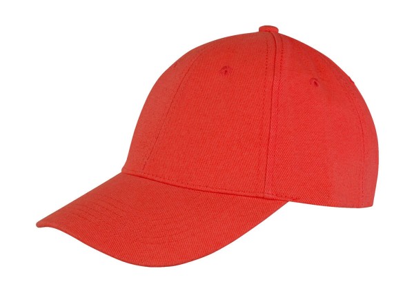 Memphis 6-Panel Low Profile Cap Piros 