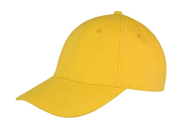 Memphis 6-Panel Low Profile Cap Sárga 