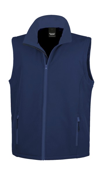 Men`s Printable Softshell Bodywarmer  
