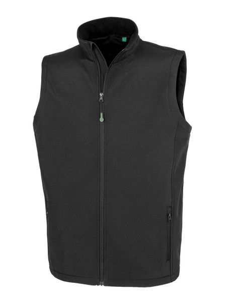 Men`s Recycled 2-Layer Printable Softshell B/W  