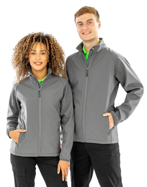 Men`s Recycled 2-Layer Printable Softshell Jacket  