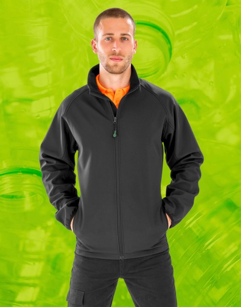 Men`s Recycled 2-Layer Printable Softshell Jacket  