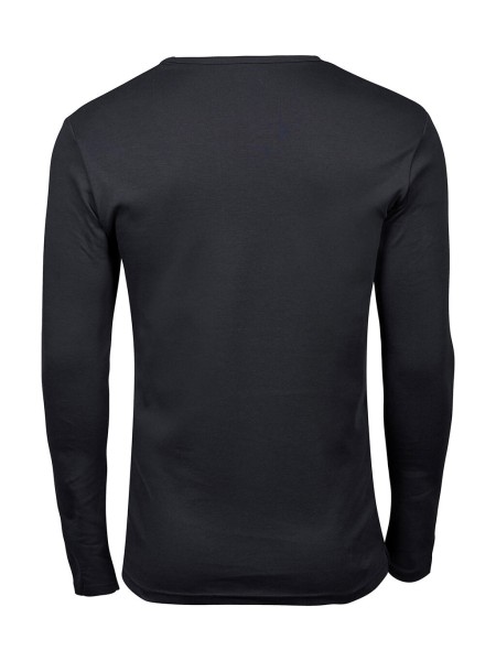 Mens LS Interlock T-Shirt Fehér 