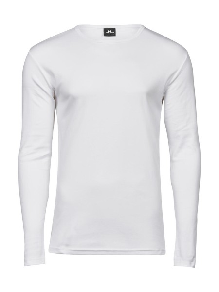 Mens LS Interlock T-Shirt Fehér 