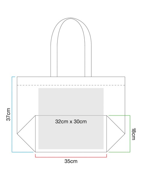 Natural Starched Jute Classic Shopper  