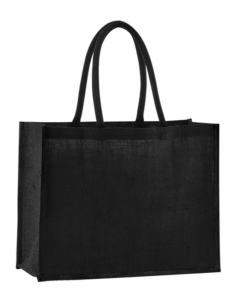 Natural Starched Jute Classic Shopper  